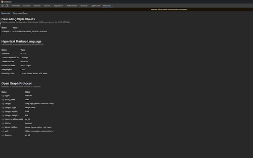 Metadata Viewer from Chrome web store to be run with OffiDocs Chromium online Metadata Viewer from Chrome web store to be run with OffiDocs Chromium online