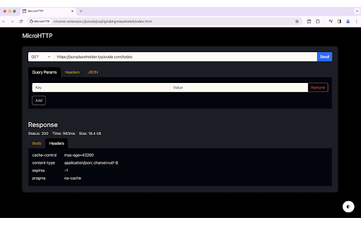 MicroHTTP from Chrome web store to be run with OffiDocs Chromium online MicroHTTP from Chrome web store to be run with OffiDocs Chromium online