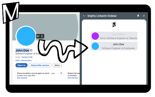 Mighty LinkedIn Sidebar from Chrome web store to be run with OffiDocs Chromium online Mighty LinkedIn Sidebar from Chrome web store to be run with OffiDocs Chromium online