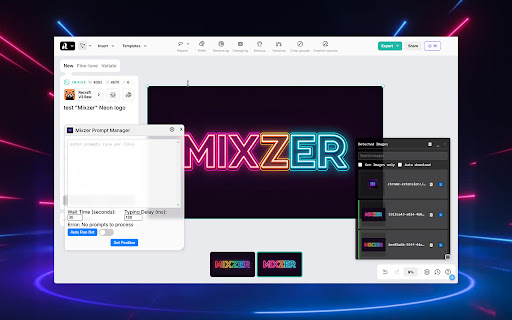 Mixzer Auto Recraft from Chrome web store to be run with OffiDocs Chromium online Mixzer Auto Recraft from Chrome web store to be run with OffiDocs Chromium online