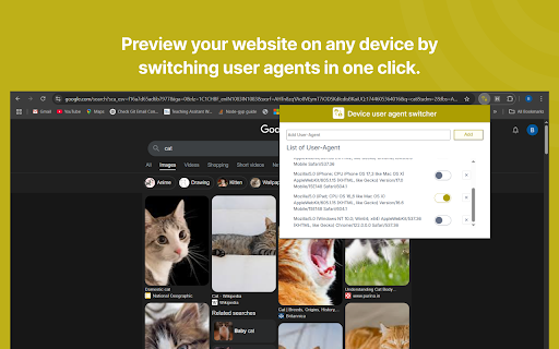 Mobile View Switcher from Chrome web store to be run with OffiDocs Chromium online Mobile View Switcher from Chrome web store to be run with OffiDocs Chromium online