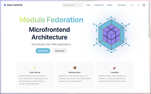 Module Federation from Chrome web store to be run with OffiDocs Chromium online Module Federation from Chrome web store to be run with OffiDocs Chromium online