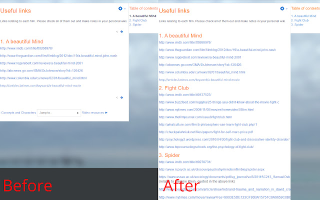 Moodle Tweaks from Chrome web store to be run with OffiDocs Chromium online Moodle Tweaks from Chrome web store to be run with OffiDocs Chromium online