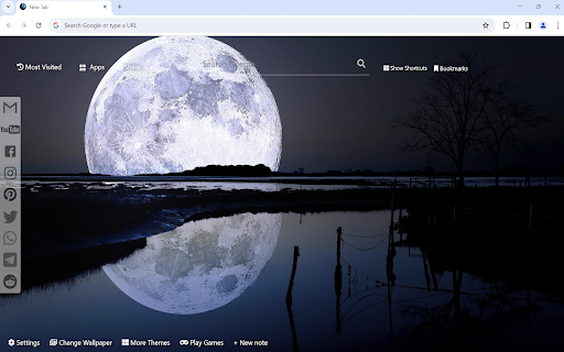 Moon Wallpaper from Chrome web store to be run with OffiDocs Chromium online Moon Wallpaper from Chrome web store to be run with OffiDocs Chromium online
