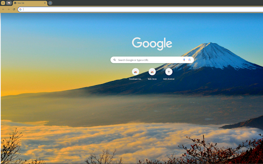 Mount Fuji rising above a sea of clouds from Chrome web store to be run with OffiDocs Chromium online Mount Fuji rising above a sea of clouds from Chrome web store to be run with OffiDocs Chromium online