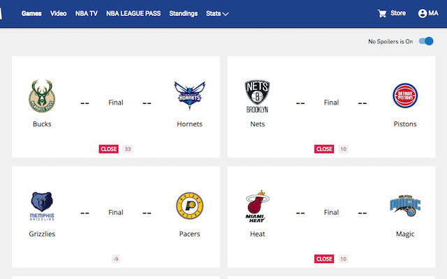 NBA Close Games from Chrome web store to be run with OffiDocs Chromium online NBA Close Games from Chrome web store to be run with OffiDocs Chromium online