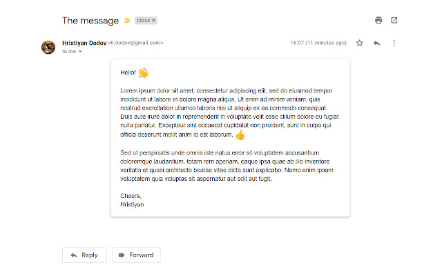 Neat Messages for Gmail from Chrome web store to be run with OffiDocs Chromium online Neat Messages for Gmail from Chrome web store to be run with OffiDocs Chromium online