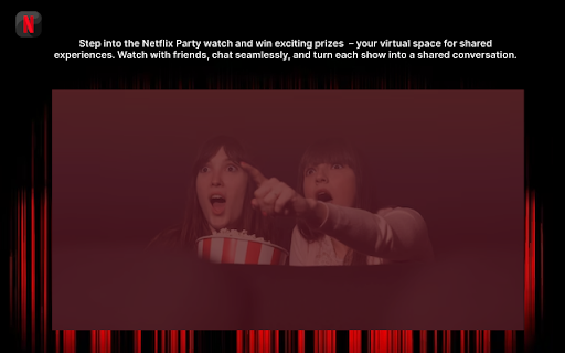 Netflix Party watch and win exciting prizes from Chrome web store to be run with OffiDocs Chromium online Netflix Party watch and win exciting prizes from Chrome web store to be run with OffiDocs Chromium online