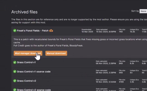 Nexus Mods Sensible Archive from Chrome web store to be run with OffiDocs Chromium online Nexus Mods Sensible Archive from Chrome web store to be run with OffiDocs Chromium online