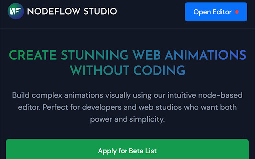 NodeFlow Studio from Chrome web store to be run with OffiDocs Chromium online NodeFlow Studio from Chrome web store to be run with OffiDocs Chromium online