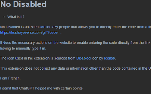No Disabled from Chrome web store to be run with OffiDocs Chromium online No Disabled from Chrome web store to be run with OffiDocs Chromium online