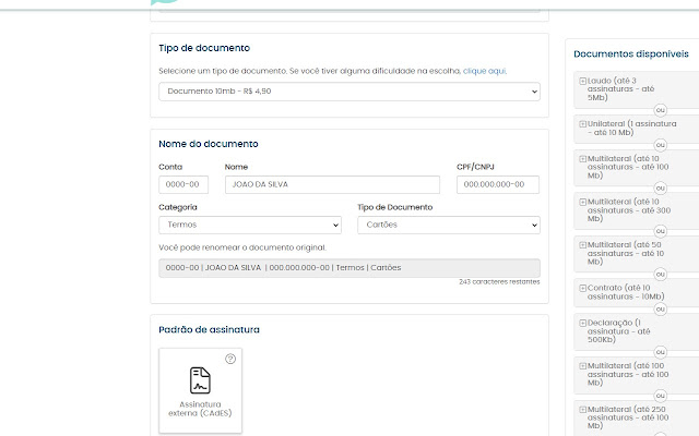 Nomear Documentos Portal de Assinaturas from Chrome web store to be run with OffiDocs Chromium online Nomear Documentos Portal de Assinaturas from Chrome web store to be run with OffiDocs Chromium online