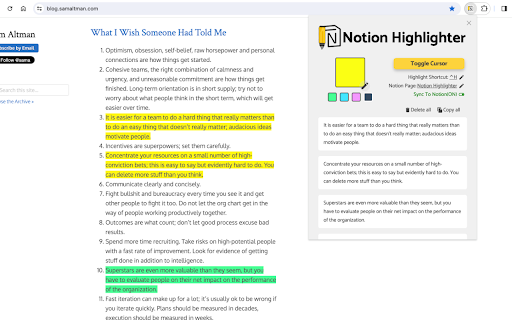 Notion Highlighter from Chrome web store to be run with OffiDocs Chromium online Notion Highlighter from Chrome web store to be run with OffiDocs Chromium online