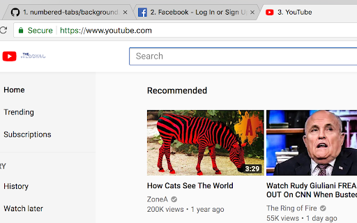 Numbered Tabs from Chrome web store to be run with OffiDocs Chromium online Numbered Tabs from Chrome web store to be run with OffiDocs Chromium online
