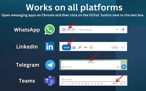 OChat: AI chat companion for WhatsApp more. from Chrome web store to be run with OffiDocs Chromium online OChat: AI chat companion for WhatsApp more. from Chrome web store to be run with OffiDocs Chromium online