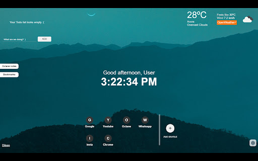Octane Dashboard from Chrome web store to be run with OffiDocs Chromium online Octane Dashboard from Chrome web store to be run with OffiDocs Chromium online