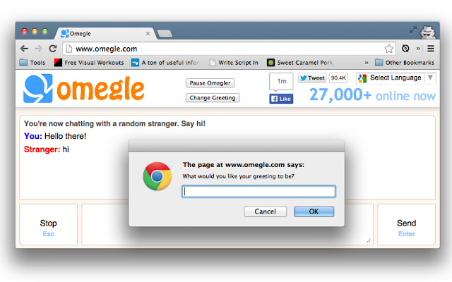 Omegler from Chrome web store to be run with OffiDocs Chromium online Omegler from Chrome web store to be run with OffiDocs Chromium online