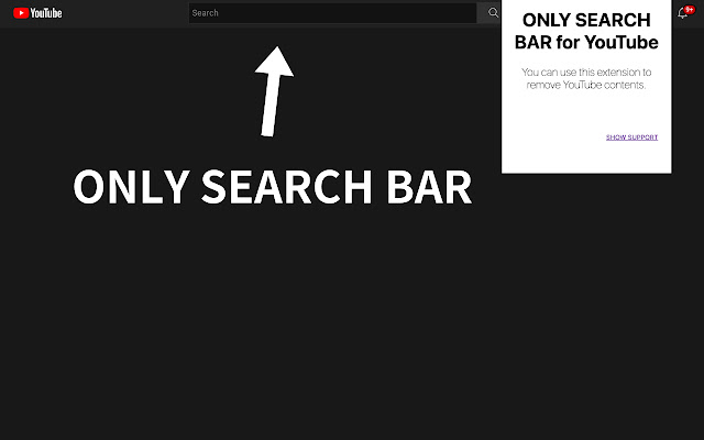 ONLY SEARCH BAR for YouTube mobile version from Chrome web store to be run with OffiDocs Chromium online ONLY SEARCH BAR for YouTube mobile version from Chrome web store to be run with OffiDocs Chromium online