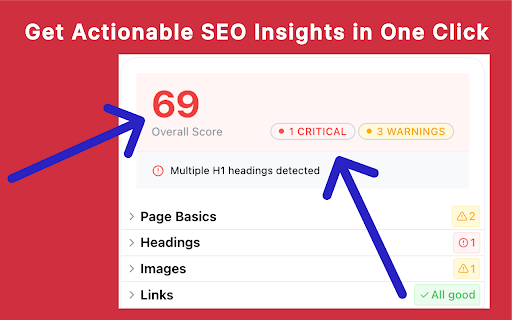On Page SEO Checker from Chrome web store to be run with OffiDocs Chromium online On Page SEO Checker from Chrome web store to be run with OffiDocs Chromium online