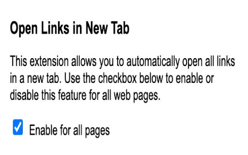 Open Links in New Tab from Chrome web store to be run with OffiDocs Chromium online Open Links in New Tab from Chrome web store to be run with OffiDocs Chromium online