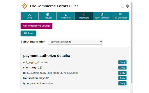 OroCommerce Forms Filler from Chrome web store to be run with OffiDocs Chromium online OroCommerce Forms Filler from Chrome web store to be run with OffiDocs Chromium online
