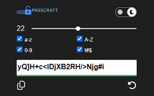 Passcraft from Chrome web store to be run with OffiDocs Chromium online Passcraft from Chrome web store to be run with OffiDocs Chromium online
