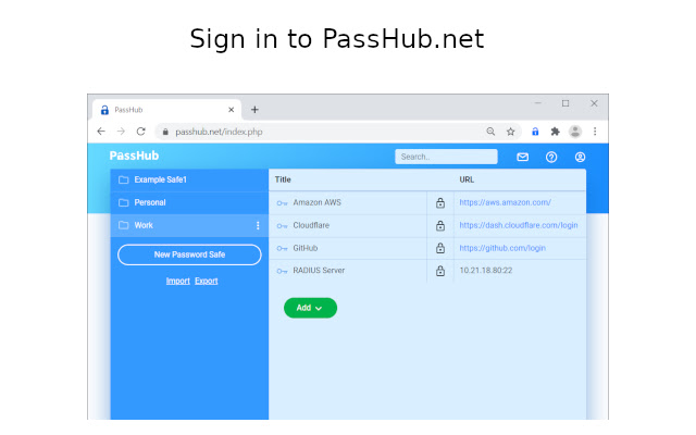 PassHub.net from Chrome web store to be run with OffiDocs Chromium online PassHub.net from Chrome web store to be run with OffiDocs Chromium online