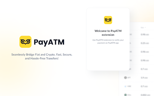 PayATM from Chrome web store to be run with OffiDocs Chromium online PayATM from Chrome web store to be run with OffiDocs Chromium online