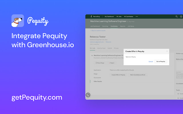 Pequity for Greenhouse May from Chrome web store to be run with OffiDocs Chromium online Pequity for Greenhouse May from Chrome web store to be run with OffiDocs Chromium online