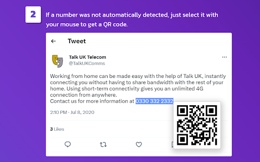 PhoneQR from Chrome web store to be run with OffiDocs Chromium online PhoneQR from Chrome web store to be run with OffiDocs Chromium online