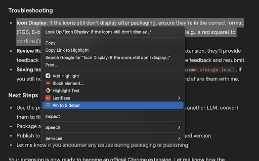 Pin Chat from Chrome web store to be run with OffiDocs Chromium online Pin Chat from Chrome web store to be run with OffiDocs Chromium online