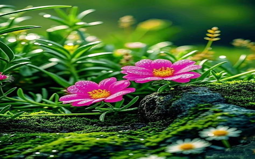 Pink flowers in the meadow Wallpaper from Chrome web store to be run with OffiDocs Chromium online Pink flowers in the meadow Wallpaper from Chrome web store to be run with OffiDocs Chromium online