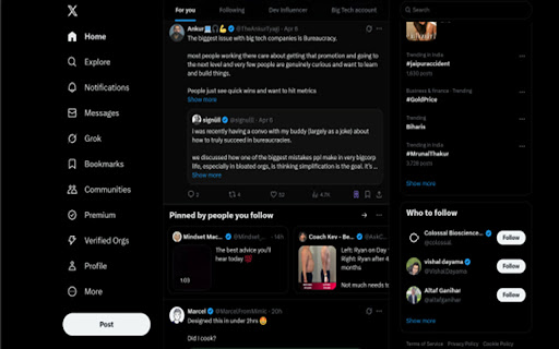 Politics free Twitter from Chrome web store to be run with OffiDocs Chromium online Politics free Twitter from Chrome web store to be run with OffiDocs Chromium online