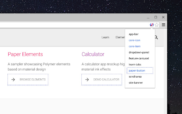 Polymer Ready from Chrome web store to be run with OffiDocs Chromium online Polymer Ready from Chrome web store to be run with OffiDocs Chromium online