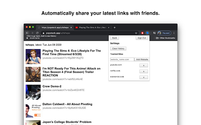 Popstack from Chrome web store to be run with OffiDocs Chromium online Popstack from Chrome web store to be run with OffiDocs Chromium online
