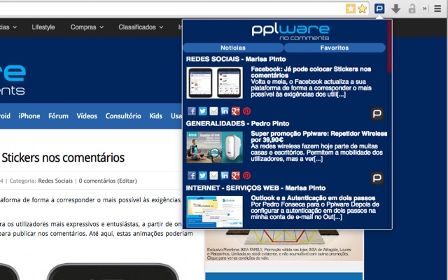 Pplware from Chrome web store to be run with OffiDocs Chromium online Pplware from Chrome web store to be run with OffiDocs Chromium online