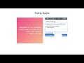 Pretty Quote from Chrome web store to be run with OffiDocs Chromium online Pretty Quote from Chrome web store to be run with OffiDocs Chromium online
