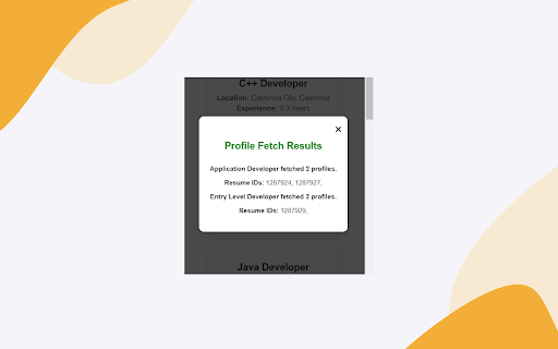 Profile Glance from Chrome web store to be run with OffiDocs Chromium online Profile Glance from Chrome web store to be run with OffiDocs Chromium online
