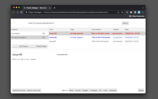 Project Manager from Chrome web store to be run with OffiDocs Chromium online Project Manager from Chrome web store to be run with OffiDocs Chromium online
