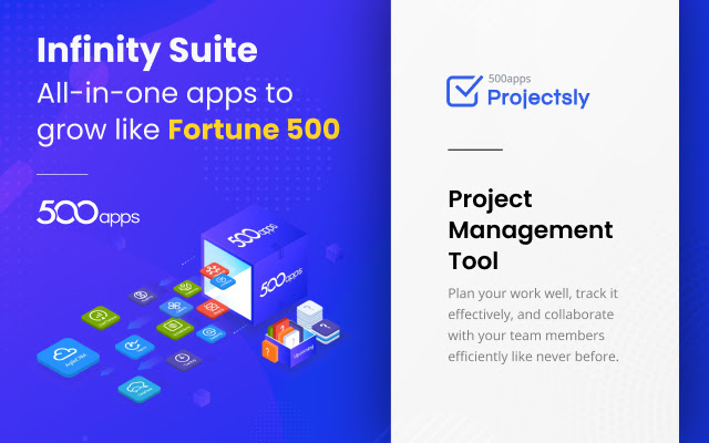 Projectsly for Gmail by 500apps from Chrome web store to be run with OffiDocs Chromium online Projectsly for Gmail by 500apps from Chrome web store to be run with OffiDocs Chromium online