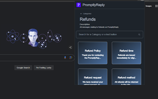 PromptlyReply Extension from Chrome web store to be run with OffiDocs Chromium online PromptlyReply Extension from Chrome web store to be run with OffiDocs Chromium online