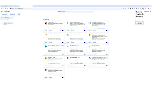 Prophetic Insights from Chrome web store to be run with OffiDocs Chromium online Prophetic Insights from Chrome web store to be run with OffiDocs Chromium online