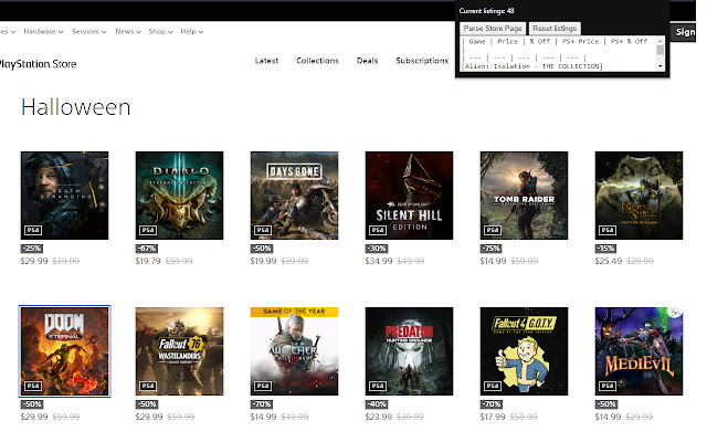 PSParse from Chrome web store to be run with OffiDocs Chromium online PSParse from Chrome web store to be run with OffiDocs Chromium online