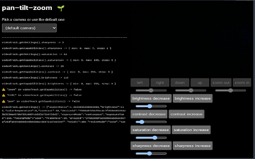 PTZ Extension from Chrome web store to be run with OffiDocs Chromium online PTZ Extension from Chrome web store to be run with OffiDocs Chromium online