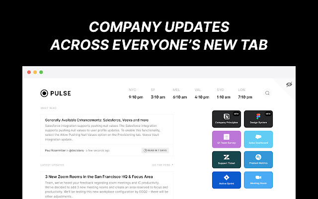 Pulse Start Page New Tab from Chrome web store to be run with OffiDocs Chromium online Pulse Start Page New Tab from Chrome web store to be run with OffiDocs Chromium online