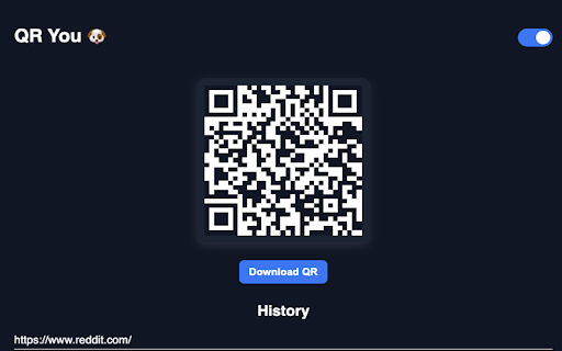 QR You QR code generator from Chrome web store to be run with OffiDocs Chromium online QR You QR code generator from Chrome web store to be run with OffiDocs Chromium online