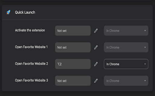 Quicklaunch from Chrome web store to be run with OffiDocs Chromium online Quicklaunch from Chrome web store to be run with OffiDocs Chromium online