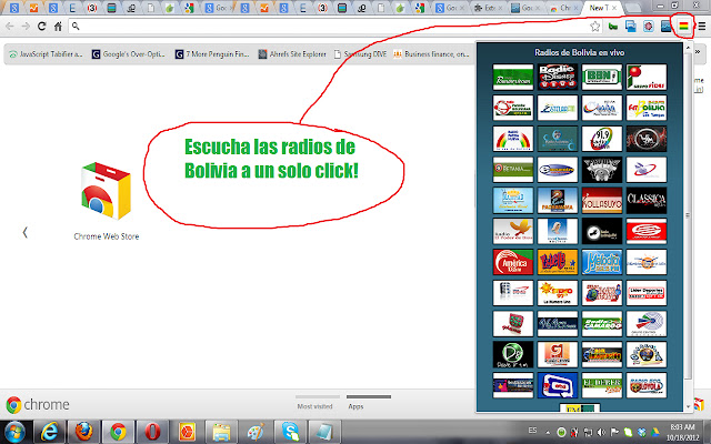 Radios de Bolivia from Chrome web store to be run with OffiDocs Chromium online Radios de Bolivia from Chrome web store to be run with OffiDocs Chromium online