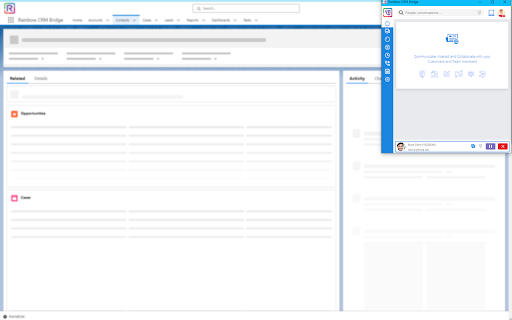 Rainbow CRM Bridge for Salesforce from Chrome web store to be run with OffiDocs Chromium online Rainbow CRM Bridge for Salesforce from Chrome web store to be run with OffiDocs Chromium online