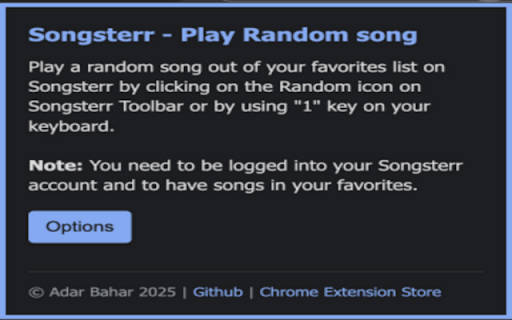 Random Favorite Picker from Chrome web store to be run with OffiDocs Chromium online Random Favorite Picker from Chrome web store to be run with OffiDocs Chromium online